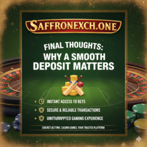 deposit image
Final Thoughts: Why a Smooth Deposit Matters