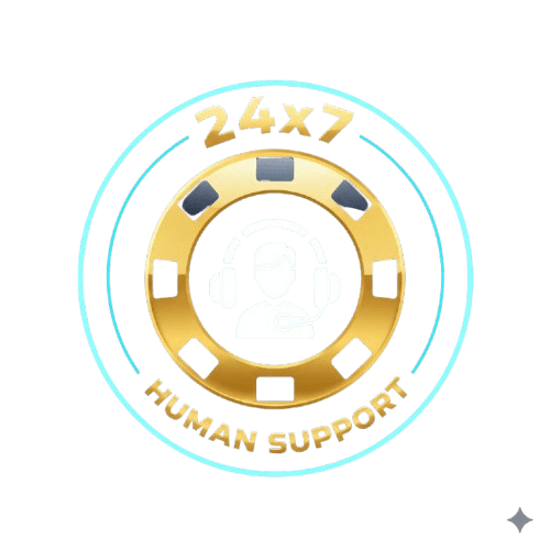 24X7 human support customer support