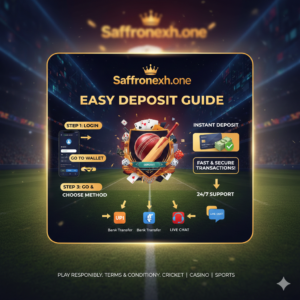 deposit saffronexch how to deposit explain image