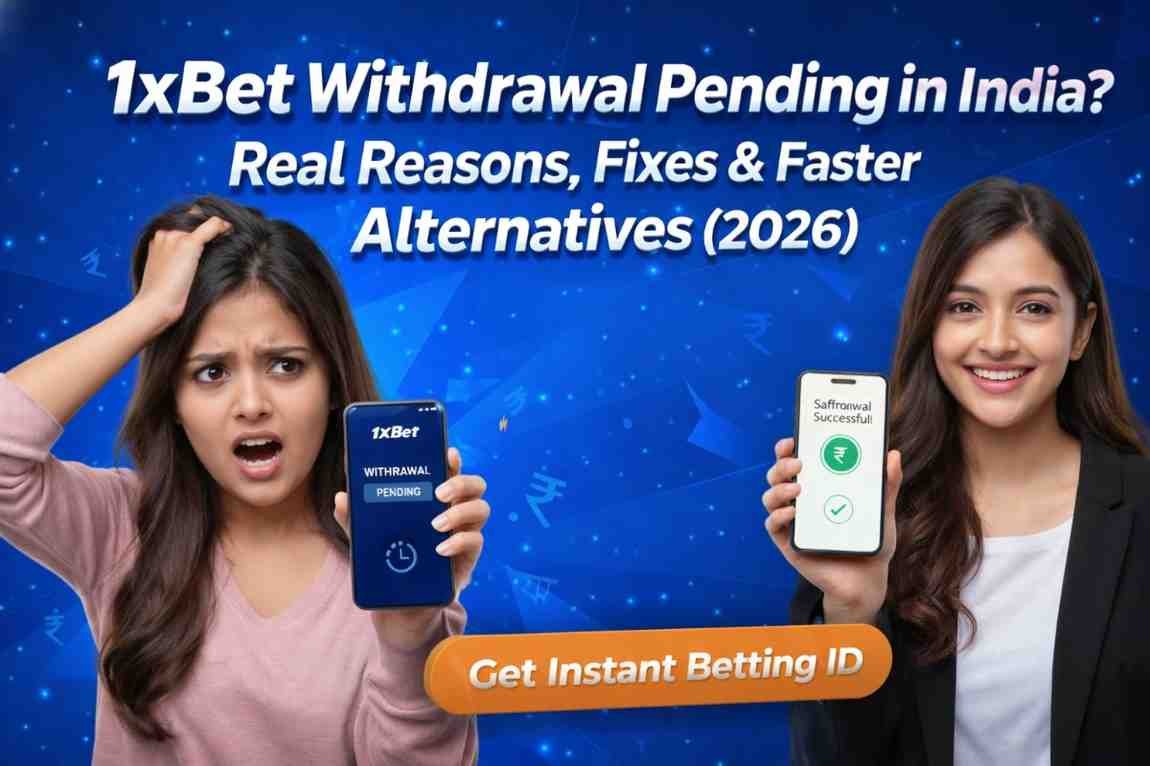 1xBet withdrawal delay problem in India with instant fix and faster UPI betting ID alternative