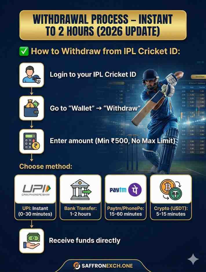 Withdrawal Process – Instant to 2 Hours (2026 Update)