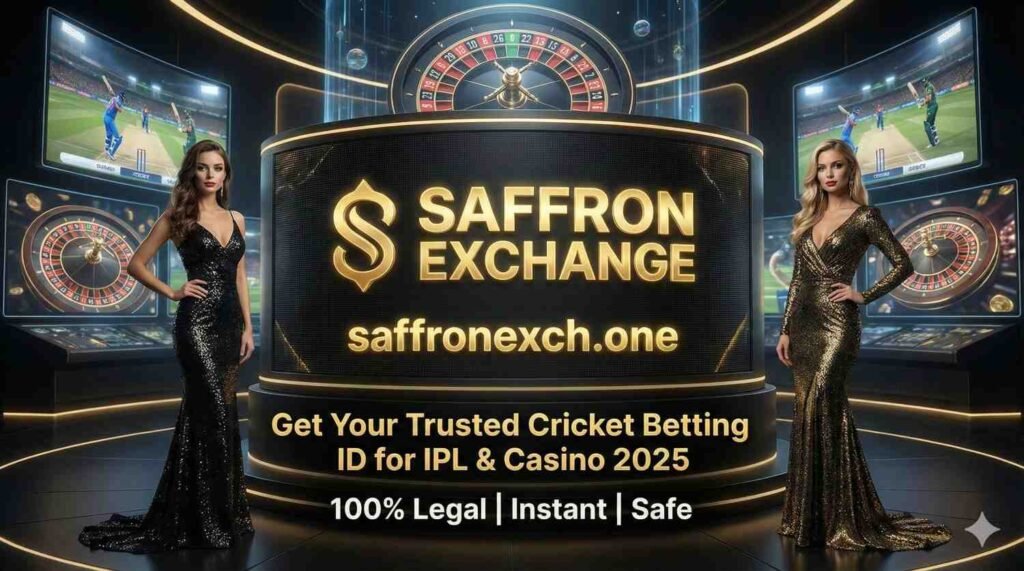 Cricket Betting ID Secure Cricket Betting ID for IPL and Casino | Saffron Exchange Dashboard Preview