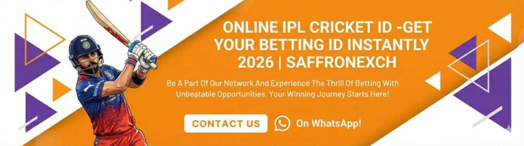 Online IPL Cricket ID – Get Your Betting ID Instantly 2026 | Saffronexch