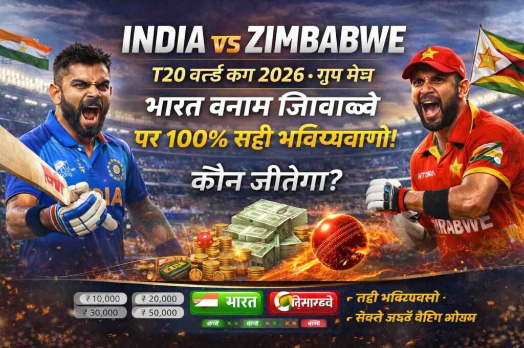 India vs Zimbabwe 26 Feb 2026