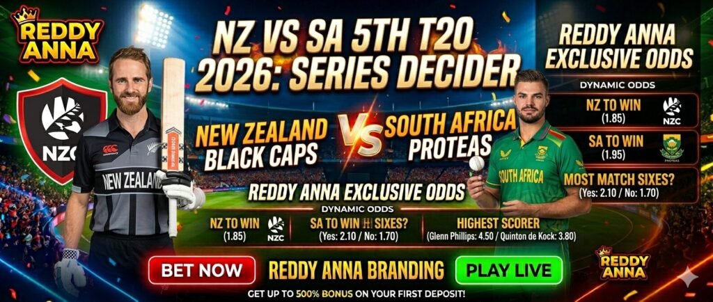 NZ vs SA 5th T20 2026: Series Decider – Prediction, Betting Tips & Live Odds