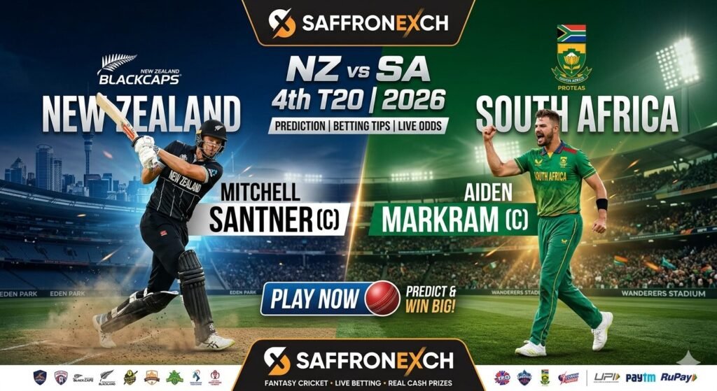 NZ vs SA 4th T20 2026