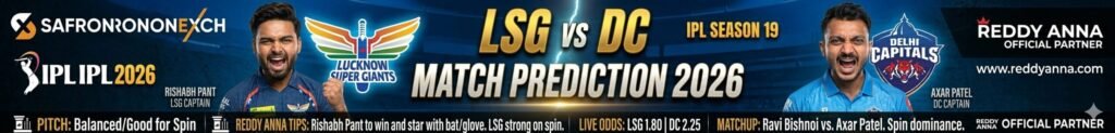 LSG vs DC  Prediction