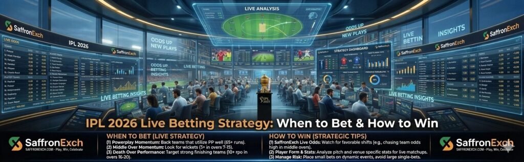 IPL 2026 Live Betting Strategy: When to Bet & How to Win