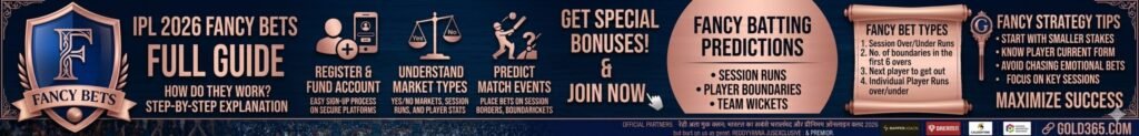 IPL 2026 Fancy Bets Full Guide: How Do They Work?