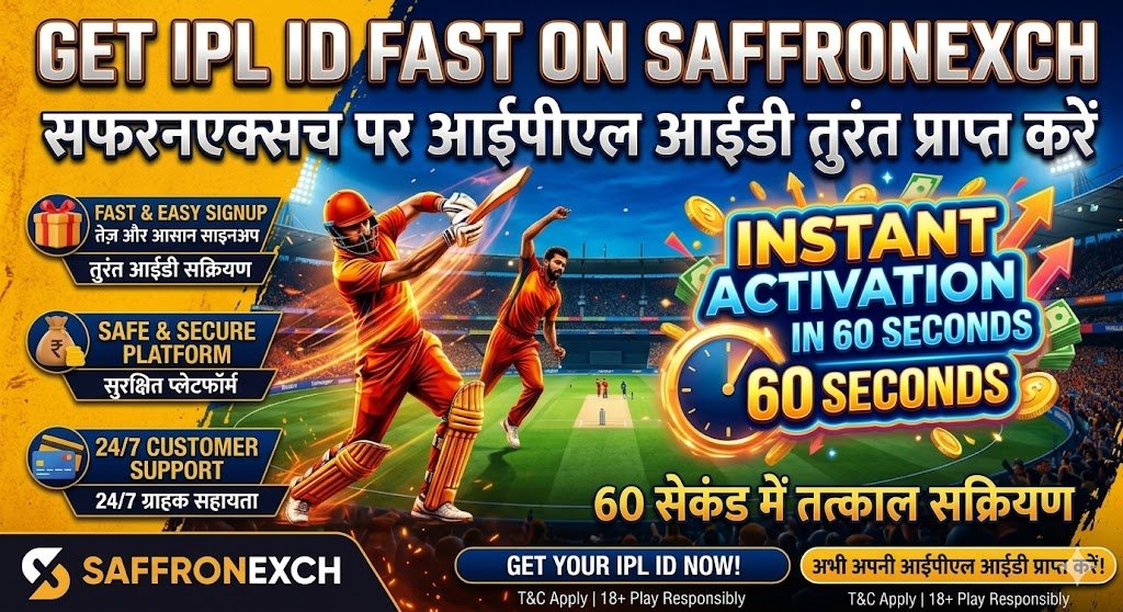 Get IPL ID Fast on Saffronexch