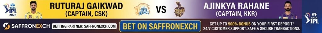 CSK vs KKR IPL 2026 Betting – Complete Guide for Indian Bettors