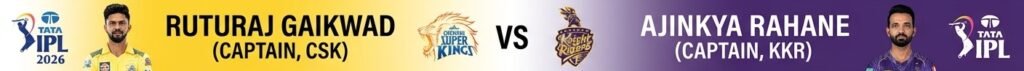 CSK vs KKR – Bet on Chennai Super Kings vs Kolkata Knight Riders with Saffronexch
