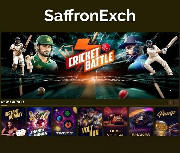 saffronexch live cool interface