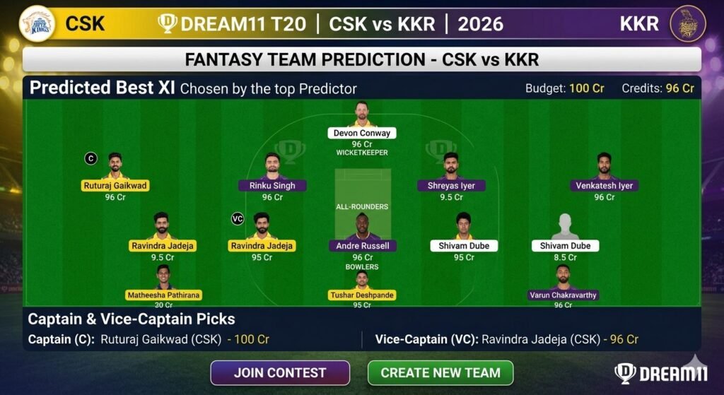🔥 IPL 2026 Dream11 Tips – Complete Fantasy Cricket Guide for Today's Matches & Winning Strategies