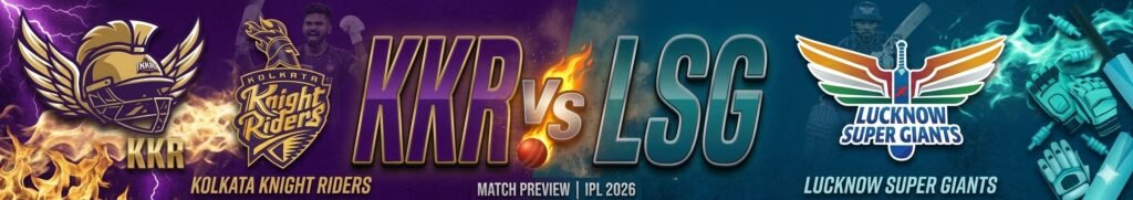 KKR vs LSG betting prediction Anurag Dwivedi
