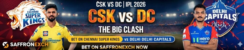 CSK vs DC IPL 2026 betting