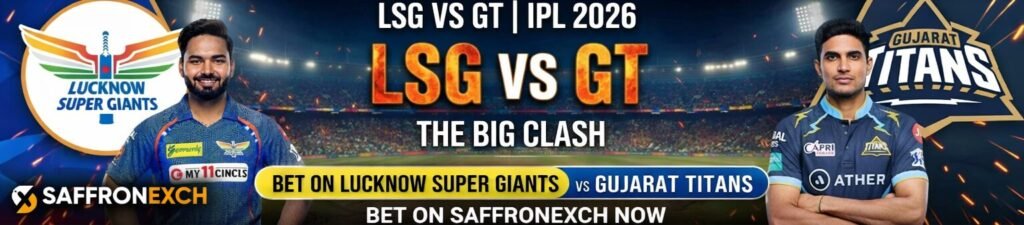 LSG vs GT IPL 2026 betting