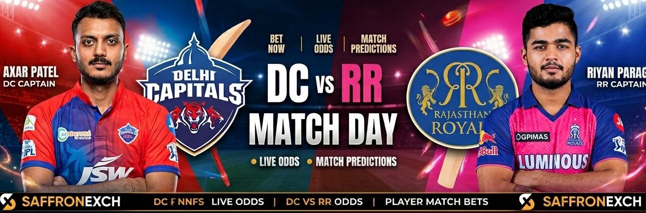 rr vs dc match dream11 ,toss,match ,prediction and bet on saffronexch