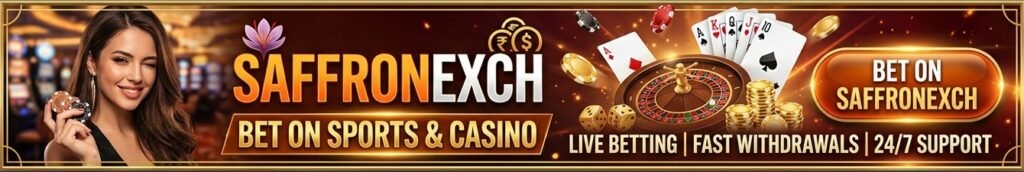 saffronexch is the most trusted and popular platform in india